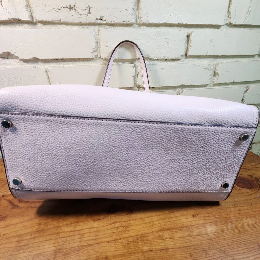Euc Kate Spade Rowe Light Pink Leather Shoulder Bag Purse